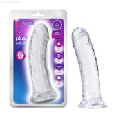B Yours Plus By Blush® | Roar N’ Ride Realistic 8-Inch Long Dildo With Suction Cup Base-French Quarter Lingerie